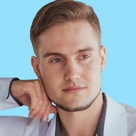 I'm Roman Fisenko (-) and I'm pictured here